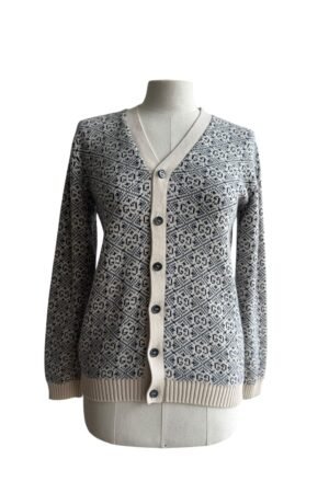 GUCCI - CARDIGAN ALLOVER JAQUARD